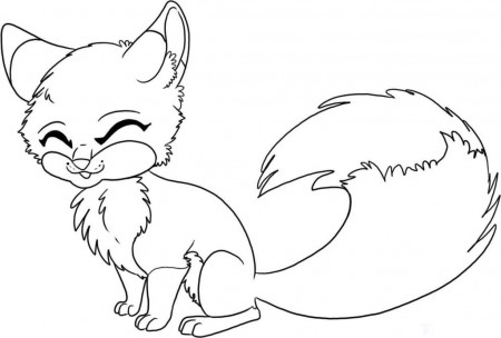 Cartoon Fox Coloring Pages and Pictures | Coloring Page