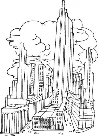 City Coloring Page. city coloring pages to download and print for ...
