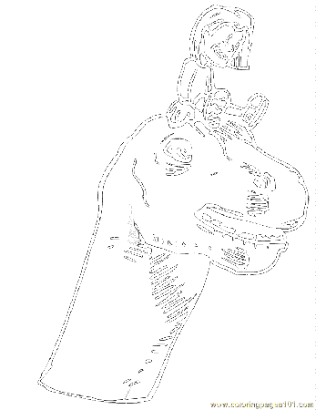 Kid On Dinosaur 2 Coloring Page - Free Other Dinosaur Coloring ...