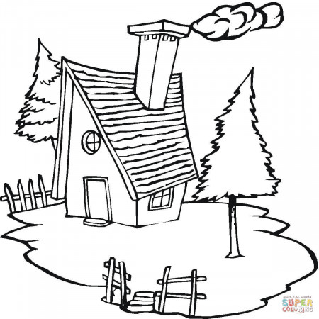 Houses coloring pages | Free Coloring Pages