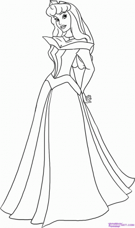 Princess Aurora Printable Coloring Pages - High Quality Coloring Pages