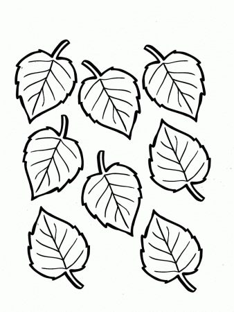 16 Free Pictures for: Leaves Coloring Pages. Temoon.us