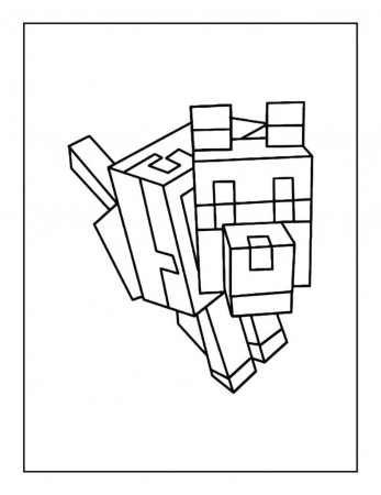 Free Minecraft Coloring Pages for Download (PDF) - VerbNow