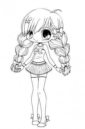 Free Printable Chibi Coloring Pages For Kids Ofte Kawaii Disney ...