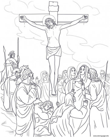 Good Friday Coloring Pages - Best Coloring Pages For Kids | Cross coloring  page, Bible coloring pages, Jesus coloring pages