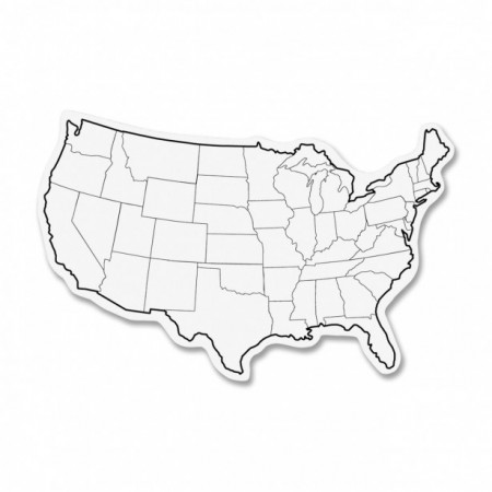 Us Map Coloring Page