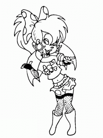 Hippy Brittany The Chipettes Coloring Page: Hippy Brittany The ...