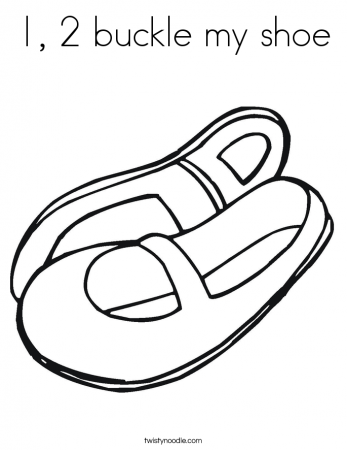 Shoe Coloring - Coloring Pages for Kids and for Adults