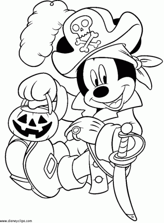 Disney Halloween Coloring Pages 3 - Disney's World of Wonders | Halloween  coloring sheets, Disney coloring pages, Mickey mouse coloring pages