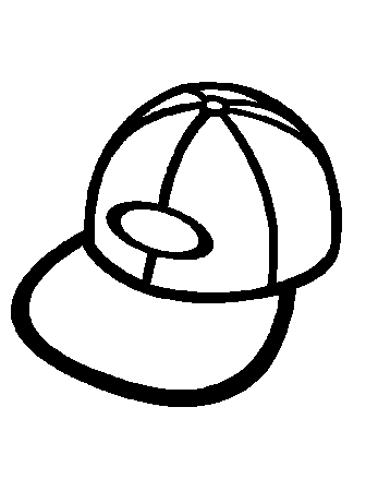 Baseball Hat Coloring Pages - GetColoringPages.com