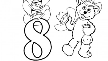 The Number 8 Coloring Page | Kids Coloring… | PBS KIDS for Parents