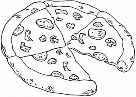 pizza coloring pages preschool PICTURE 660147 - VoteForVerde.com