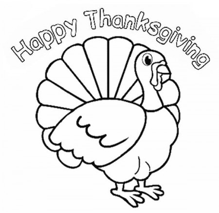 Turkey Coloring Page Transparent & PNG Clipart Free Download ...