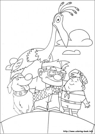 Up coloring pages on Coloring-Book.info