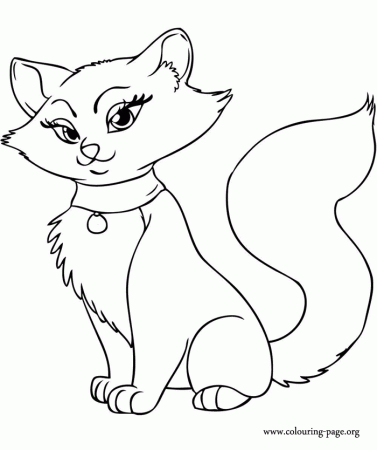 Kitten Coloring Pages To Print Out - High Quality Coloring Pages