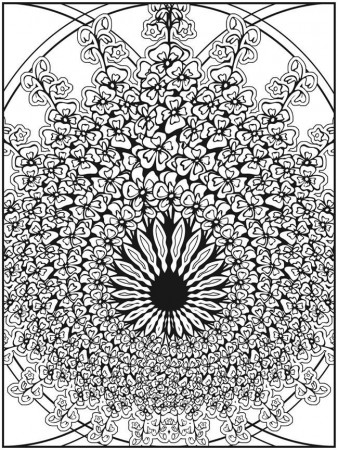Adult coloring pages | Dover Publications, Coloring ...