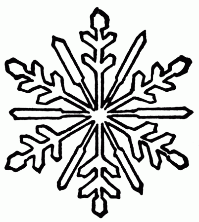 Printable Snowflake Pictures
