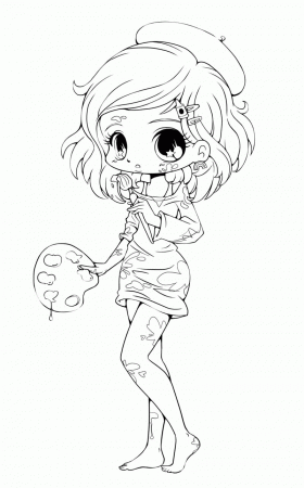 Chibi People Coloring Pages - Ð¡oloring Pages For All Ages