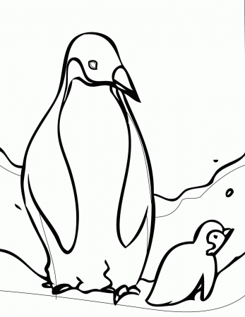 Format Free Printable Penguin Coloring Pages For Kids - Widetheme