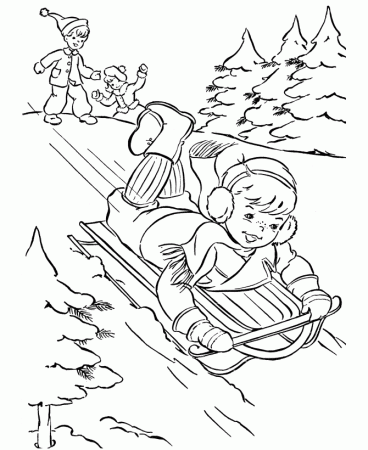 Christmas Kids Coloring Pages | Learn To Coloring