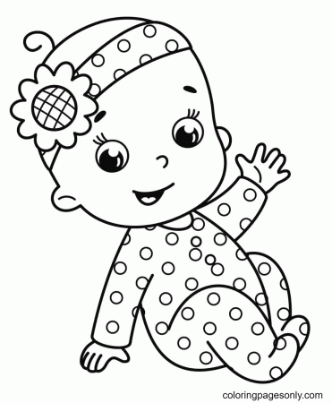 Baby Coloring Pages - Coloring Pages For Kids And Adults