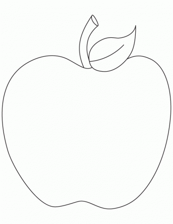 Related Apple Coloring Pages item-12892, Apple Coloring Pages Food ...