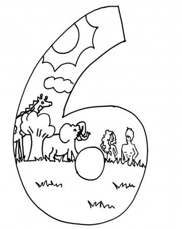 10 Pics of Days Of Creation Coloring Pages - Gods 7 Days of ...
