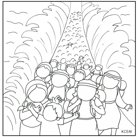 Moses Coloring Pages | Forcoloringpages.com