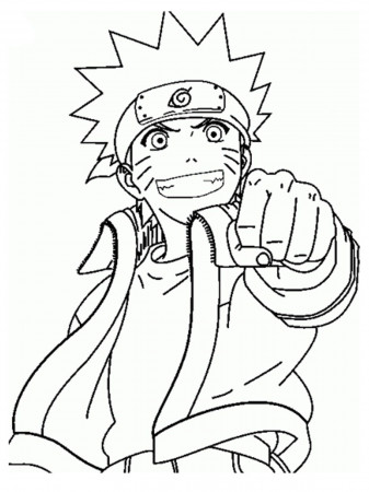 Naruto Uzumaki Colouring Pages Naruto Coloring Pages Naruto ...