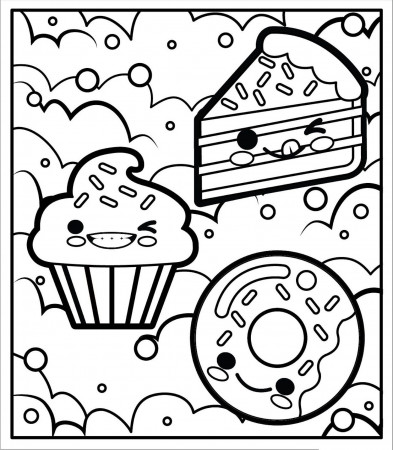 Cute Coloring Pages, Clipart, And Other Free Printable Design Themes