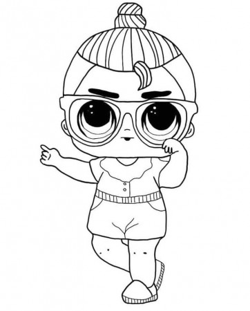 Luau LOL Boys Coloring Page - Free Printable Coloring Pages for Kids