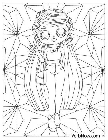 Free OMG DOLL Coloring Pages for Download (Printable PDF) - VerbNow
