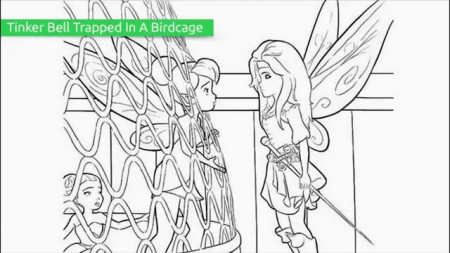 Top 25 Free Printable Tinker Bell Coloring Pages - YouTube