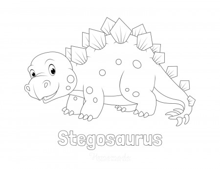 11 Free Dinosaur Coloring Pages - Motherly