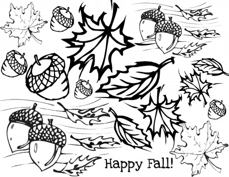 Free Printable Fall Leaf Coloring Pages Beautiful - Coloring pages