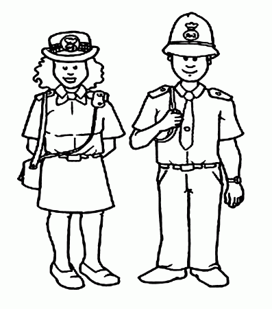 Police Coloring Pages| Coloring pages to print | Color Printing ...