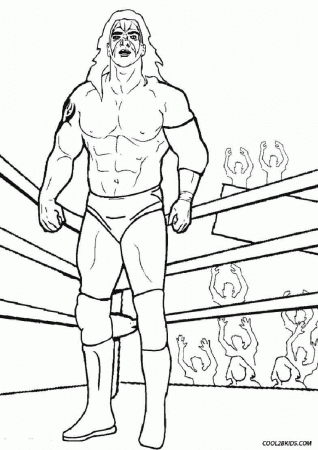 Wwe Coloring Books S - High Quality Coloring Pages