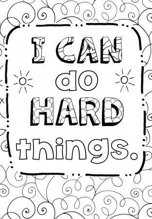 Free Coloring Page: Growth Mindset | Quote coloring pages, Teaching growth  mindset, Growth mindset quotes