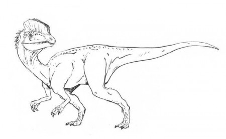 Dilophosaurus Dinosaur Coloring Page | Dinosaur coloring pages, Dinosaur coloring  sheets, Dinosaur coloring