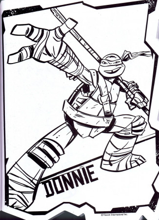 Coloring: Coloring Pages Of Tmnt Donatello