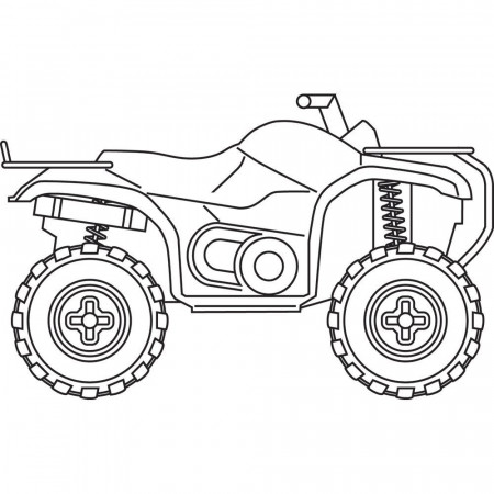 The best free Atv coloring page images. Download from 34 ...
