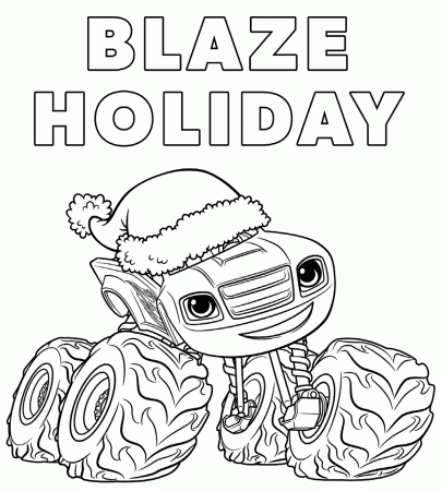 Coloring Pages : Coloring Pages Nick Jr Blaze To Print For ...