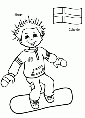 Children Around The World Coloring Pages Free Printable 22219 ...
