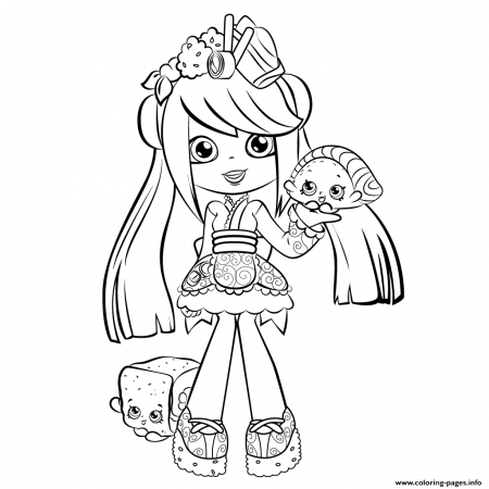 Sara Sushi | Shopkin coloring pages, Shopkins colouring pages ...