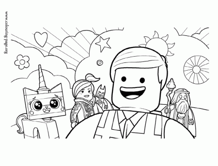 Have fun with this awesome coloring page from The Lego Movie. Here ...