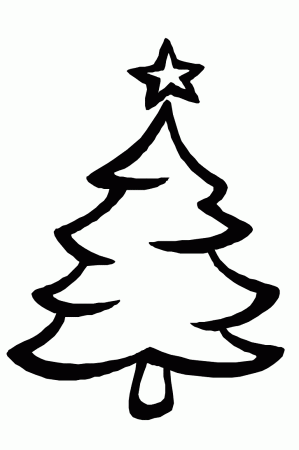 Christmas Tree Coloring Page | Free Coloring Pages