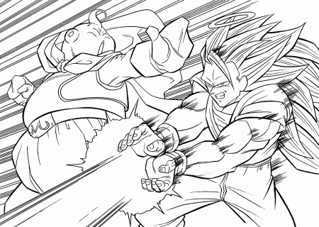 dragonball z coloring pages - High Quality Coloring Pages