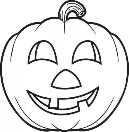 Simple Way to Color Pumpkin Coloring Sheet - Toyolaenergy.com