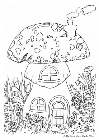 Enchanted Forest Colouring Pictures | The Storyteller's Abode