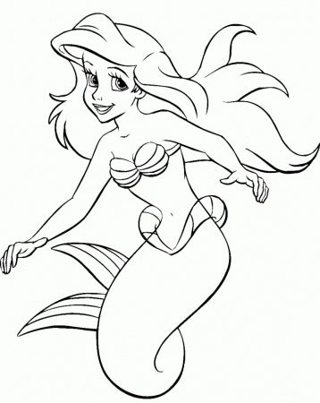 Printable 42 Little Mermaid Coloring Pages 9835 - The Little ...